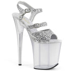 Silber-Glitzer/Mattsilber