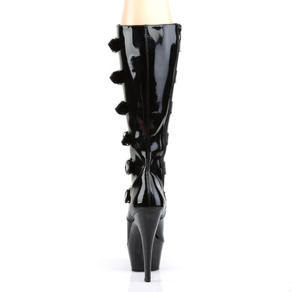 Pleaser Kiss-2049 Overknee-Stiefel Schwarz – Ansicht 4