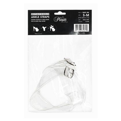 PL075 DAS Clear Detachable Ankle Straps DASC-SM