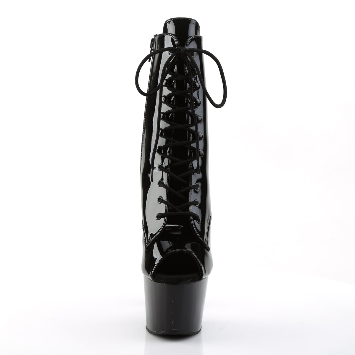 PL091 ADO Ancle Boot 7" high Plateau black / black - ADO1021/B/M