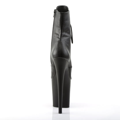 Pleaser Flamingo-1020 Plateau-Stiefelette Schwarz – Ansicht 4