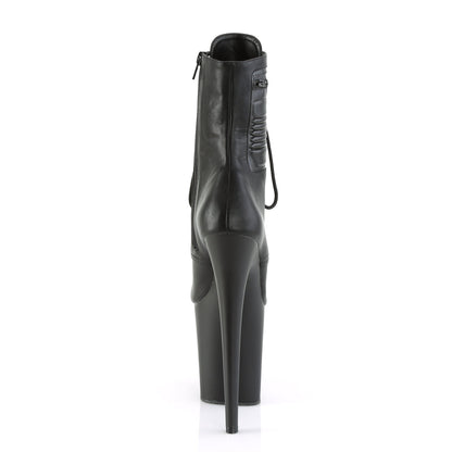 Pleaser Flamingo-1020PK Plateau-Stiefelette Schwarz – Ansicht 4