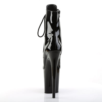 Pleaser Flamingo-1021 Plateau-Stiefelette Schwarz – Ansicht 4