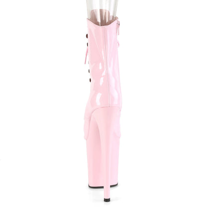 Pleaser Flamingo-1021 Plateau-Stiefelette Babyrosa – Ansicht 4
